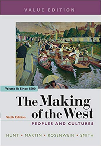 The Making of the West, Value Edition, Volume 2: Peoples and Cultures (6th Edition) - Epub + Converted pdf